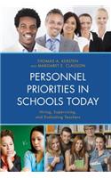 Personnel Priorities in Schools Today