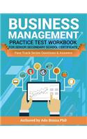 Business Management Practice Test Workbook For Senior Secondary School Certifica