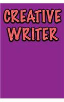 Creative Writer Journal