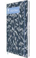 National Trust Illustrated A6 Diary 2024