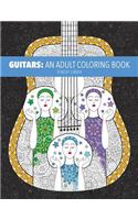 Guitars: An Adult Coloring Book