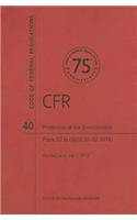 Protection of the Environment, Part 52: (40 Code of Federal Regulations)
