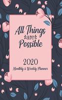 2020 Monthly & Weekly Planner