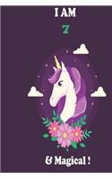 Unicorn Journal I am 7 & Magical!