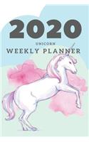 2020 Unicorn Weekly Planner