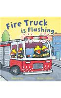 Fire Truck Is Flashing