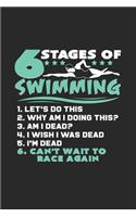 6 Stages of swimming