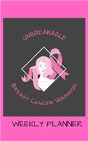 Breast Cancer Warrior Weekly Planner