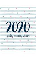 2020 Weekly Monthly Planner