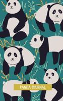 Pandas Journal: pandas gift Notebook or Journal