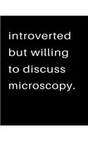 Introverted But Willing To Discuss Microscopy