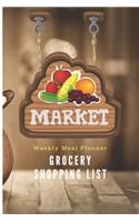 Weekly Meal planner Grocery Shopping list Your Favorite shopping Journal for Weekly Grocery Lists and planner Shopping Checklist