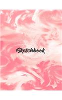Drawing Sketchbook: 8.5" X 11", Personalized Artist Sketchbook: 120 pages, Sketching, Drawing and Creative Doodling.