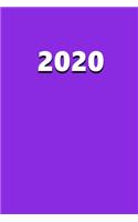 2020 Daily Planner 2020 Violet Color 384 Pages: 2020 Planners Calendars Organizers Datebooks Appointment Books Agendas