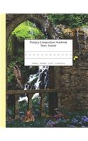 Primary Composition Notebook Story Journal: Educational Writing and Drawing Handwriting Activity Workbook(46 Fox Waterfall)