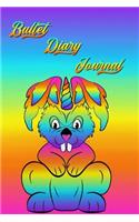 Bullet Diary Journal: Mein Hase-Bunny-Rabbit-Einhorn Bullet Diary Journal Das Kreative Journal Zum Ausfüllen Und Gestalten