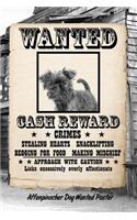 Affenpinscher Dog Wanted Poster: Weekly Planner Notebook 365 Daily - 52 Week Journal 120 Pages 6x9