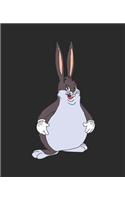 Big Chungus: 120 Page Wide Ruled Composition Notebook Journal
