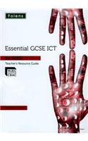 Essential ICT GCSE: Teacher Guide + DVD for WJEC
