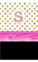 Samara: Personalized Lined Journal Diary Notebook 150 Pages, 6 X 9 (15.24 X 22.86 CM), Durable Soft Cover