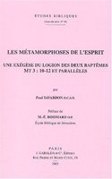 Les Metamorphoses de l'Esprit