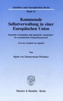Kommunale Selbstverwaltung in Einer Europaischen Union