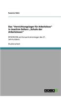 Das "Vernichtungslager für Arbeitslose" in Joachim Zelters "Schule der Arbeitslosen": SPHERICON als Konzentrationslager des 21. Jahrhunderts(German)