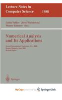 Numerical Analysis and Its Applications