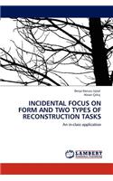 Incidental Focus on Form and Two Types of Reconstruction Tasks