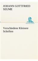 Verschiedene Kleinere Schriften