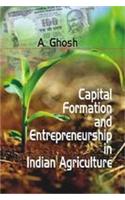 Capital Formation and Entrepreneurship in Indian Agriculture
