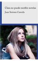 Clara no puede escribir novelas
