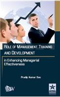 Role of Management Training and Development in Enhancing Managerial Effectiveness