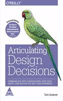 Articulating Design Decisions