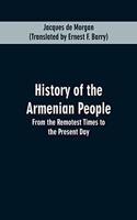 History of the Armenian People