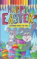 Happy Easter Coloring Book For kids