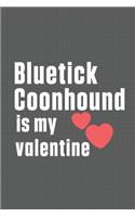 Bluetick Coonhound is my valentine: For Bluetick Coonhound Dog Fans