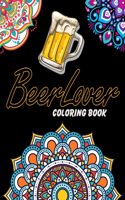 Beer Lover Coloring Book