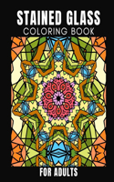 Stained Glass Coloring Book For Adults