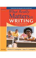 What Really Matters in Writing