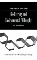 Biodiversity and Environmental Philosophy