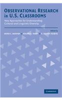 Observational Research in U.S. Classrooms