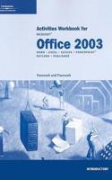 *Workbook Office 2003 Intro