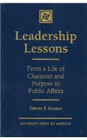 Leadership Lessons