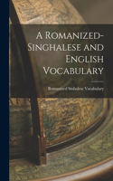 Romanized-Singhalese and English Vocabulary