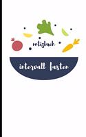 Intervall Fasten Notizbuch