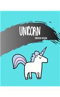 Unicorn Composition Notebook