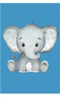 Cute Baby Elephant Journal