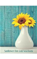 Sunflower Dot Grid Notebook