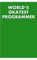 World's Okayest Programmer: Ukulele Tab Notebook 6x9 120 Pages